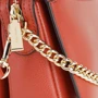 Жіноча сумка через плече Michael Kors Jet Set LG Conv Chain Xbody теракотова (32F9GJ6C3L529): Фактура матова, Гладка
