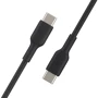 Кабель Belkin Cable USB-С to USB-С PVC 1m Black (CAB003BT1MBK) фото 3