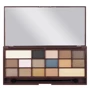Makeup Revolution Chocolate Pigment Palette Salted Caramel Тени для век Палетка 16 цветов 21.5 g: Вид Палетки теней