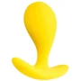 Анальная пробка ToDo Anal Plug Blob (желтая)
