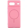 Чехол для телефонов Lakshmi Case Silicone Cover Full Camera MagFit Light Pink for Google Pixel 7a