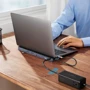 Адаптер Baseus Adapter EliteJoy Gen2 USB-C to HDMI+3xUSB3.0+PD+VGA+SD+TF+RJ45+USB-C+3.5mm Dark Grey (WKSX030013) фото 4