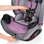 Автокресло Evenflo EveryStage DLX (авт) - Miranda Lavender (группа от 1,8 до 54,4 кг): Внутренние ремни 5-ти точечные, с мягкими накладками