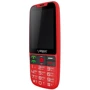 Мобільний телефон Sigma mobile Comfort 50 Elegance Dual Sim Red (UA UCRF): Дисплей 2.8 "QVGA, 240x320 пікселів, 143ppi