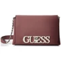 Женская сумка кросс боди Guess Uptown Chic бордовая (HWVG7301780-MOC)