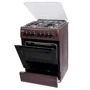 Плита комбинированная KLASS T6408E4 D.BROWN