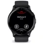 Смарт-часы Garmin Venu 3 Slate Stainless Steel Bezel with Black Case and Silicone Band (010-02784-01): Дисплей 1.4" AMOLED (454x454)