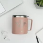 Термокухоль Kite Cute but phycho 400 мл пудра (k22-379-03-1): Матеріал корпусу Сталь