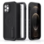 Чохол для iPhone Shellbox DOT Solid Dropproof And Waterproof Case Black for iPhone 12 Pro