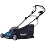 Газонокосилка Makita DLM382Z аккумуляторная: Высота скашивания, мм 25-75