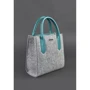 Женская сумка тоут BlankNote Blackwood серая (BN-BAG-28-felt-tiffany): Пол Женский