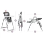 Стульчик для кормления MoMi YUMTIS (цвет - dark gray) фото 6