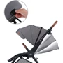 Универсальная коляска 2 в 1 Kinderkraft Evolution Cocoon Platinum Gray (KKWEVCOGRY2000) фото 21