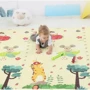 Килимок-мат Bambi MR 0587-1 Машина-літак: Особливості двусторонний коврик