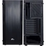 Корпус Frime Monolith Black (Monolith-U3-GLS-WP): Матеріал передній панелі пластик і метал