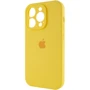 Чехол для iPhone Mobile Case Silicone Case Full Camera Protective Yellow for iPhone 15 Pro Max: Материалы Силикон