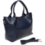 Кожаная сумка тоут Ricco Grande синяя (1L943-blue): Тип Сумки
