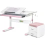 Комплект S ErgoKids TH-310 Pink парта + тумба (TH-310 + BD C3_PINK)