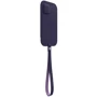Чохол для iPhone Apple Leather Sleeve Case Deep Violet (MK0A3) for iPhone 12 / iPhone 12 Pro: Колір фіолетовий