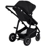 Универсальная коляска 3 в 1 Lionelo Bianka Black Onyx черная (LO-BIANKA 3IN1 BLACK ONYX): Ширина шасси 60 см