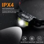 Фонарь туристический Curtsod Headlamp Rechargeable 2-Pack H-200: Дальность подсветки, м 10