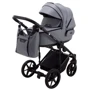 Коляска 2 в 1 Adamex Porto Light Tip TK-60 Темно-сірий (625703): Кількість блоків 2