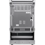 Плита комбінована Electrolux LKK560210X: Тип варильної поверхні газова