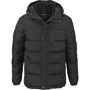 Куртка Bruno Banani 543126 66 черная демисезон с капюшоном: Тип застежки На молнии