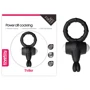 Віброкільце LoveToy Power Clit Cockring Thriller Black