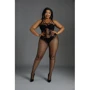 Бодистокинг Moonlight Lingerie Model 04 Plus Black