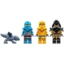 Конструктор LEGO Ninjago Битва дракончиків Нії та Аріна 157 деталей (71798) фото 5