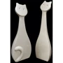 Статуэтка в форме кота Linea Sette Ceramiche N700/B 34 см бежевый: Производитель Linea Sette Ceramiche