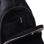 Чоловіча сумка-слінг Borsa Leather чорна (K15026-black) фото 10