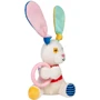 Игрушка для собак GiGwi Plush Зайчик с кольцом и пищалкой текстиль термопластичная резина 16 см (2257)