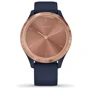 Смарт-годинник Garmin Vivomove 3s Rose Gold Stainless Steel Bezel w. Navy and Silicone B. (010-02238-03): Виробник Garmin