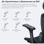 Кресло игровое Anda Seat X-Air Pro Size XL Mesh Gray Twilight (AD-WY-01-GGSP-G01) фото 9