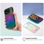 Чохол для iPhone LAUT HOLO MagSafe White (L_IP24B_HO_W) для iPhone 16 Pro: Матеріали поликарбонат и полиуретан