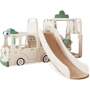 Дитячий ігровий комплекс Mealux Amber White/Green (KD-B010 White)