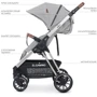 Коляска прогулочная El Camino ME 1071-1 GALLANT v.2 Cloud Gray (ME 1071-1 Cloud Gray EL CAMINO): Материал колес EVA