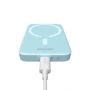 Внешний аккумулятор Baseus Power Bank 6000mAh Magnetic Wireless 20W Blue (PPCX020003): Встроенный кабель нет