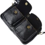 Мужская сумка через плечо Keizer черная (K13142-black): Фактура Матовая, Зернистая