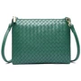 Женская сумка-пошет Amelie Galanti зеленая (A991503-01-green): Тип ручки Со съемным ремнем, Плечевой ремень, Без ручки