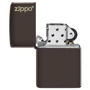 Запальничка Zippo (Зіппо) Reg Brown Matte Logo 49180ZL фото 4