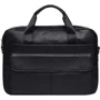 Мужская сумка мессенджер Keizer черная (K11688-black): Тип ручки Со съемным ремнем, С двумя ручками, Короткая ручка, Плечевой ремень