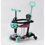 Детский самокат 5 в 1 Best Scooter LS-78415 Бирюзовий