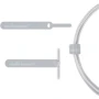 Кабель Moshi Cable USB-C to USB-C with Smart LED Integra 2m Jet Silver (99MO084245): Длина 2 м