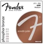 Струна для гитар Струны для акустических гитар FENDER 60M: Тип Комплект струн