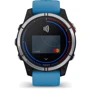 Смарт-часы Garmin Quatix 7 Standard Edition Blue Silicone Strap (010-02540-61): Карты памяти нет
