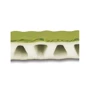 Самонадувний килимок Sea to Summit Comfort Light Mat Green 170х51х5 см (STS AMSICLS): Зовнішній матеріал Полиэстер 30D с покрытием ТПУ