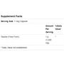Now Foods Taurine, Double Strength, 1,000 mg, 100 Veg Capsules (NF0142): Стать унісекс